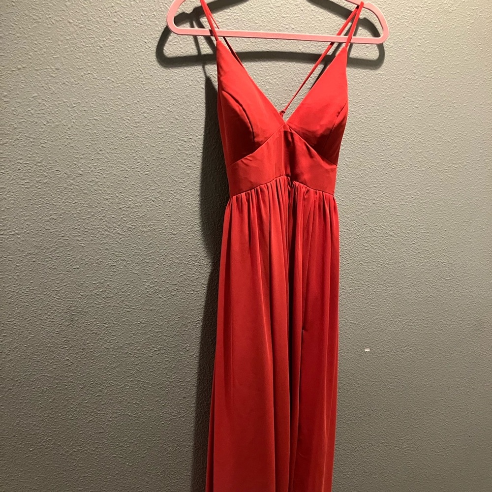 Azazie “Aiada” Rust Homecoming/Bridesmaid Dress